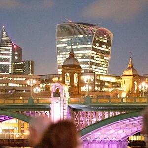 Illuminated River Walk - Eastern Bridges